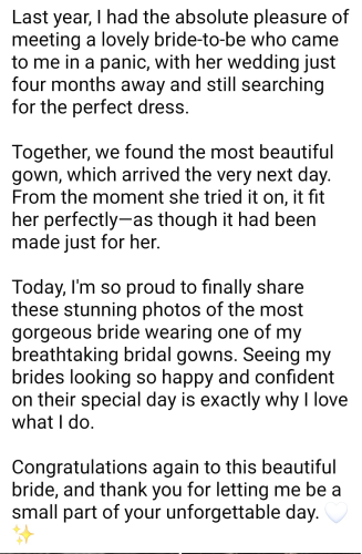 Message from Jayne
